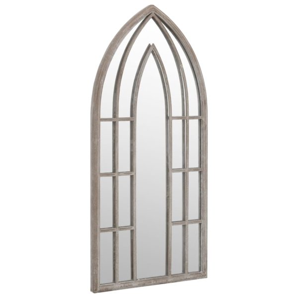Espelho de jardim p/ uso exterior ferro 100x45 cm cor de areia - Image 3