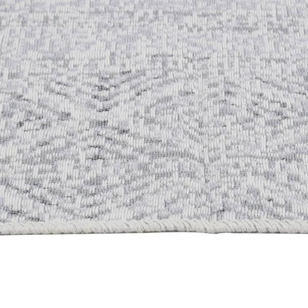 Tapete 120x180 cm algodão cinzento-claro - Image 7