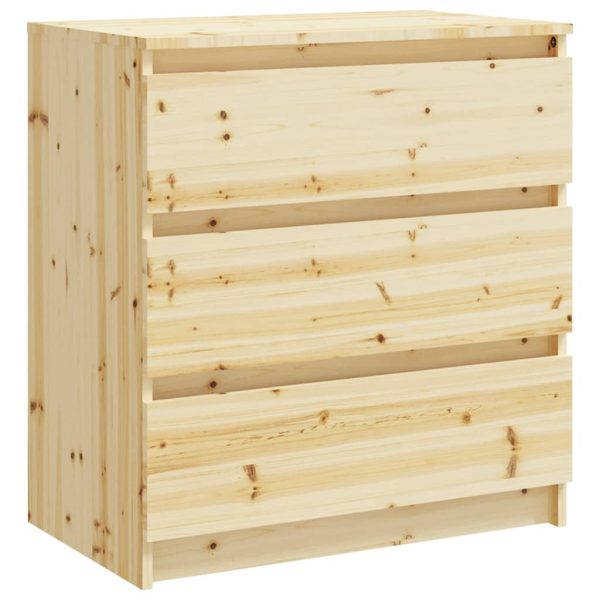 Móveis de apoio 2 pcs 60x36x64 cm madeira de abeto maciça - Image 4