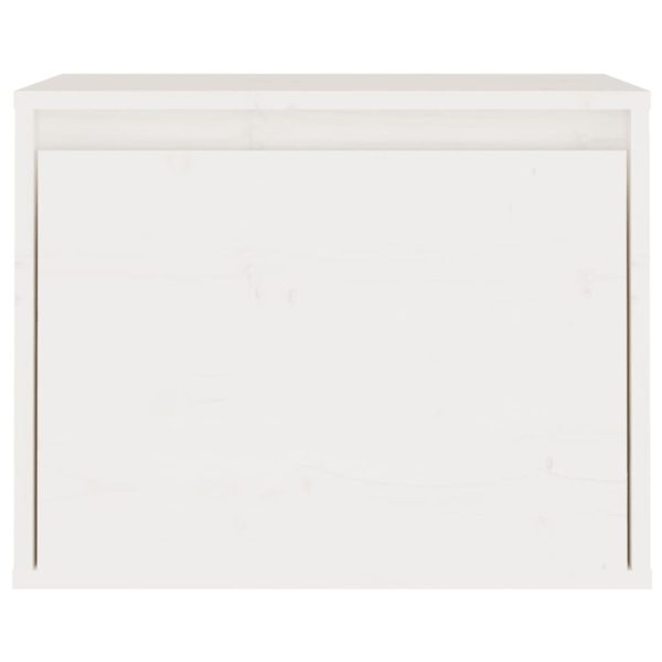 Móveis de TV 3 pcs madeira de pinho maciça branco - Image 7