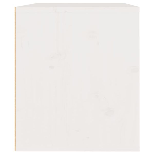 Móveis de TV 3 pcs madeira de pinho maciça branco - Image 8