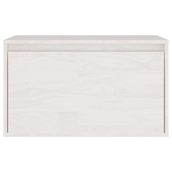 Móveis de TV 3 pcs madeira de pinho maciça branco - Image 7