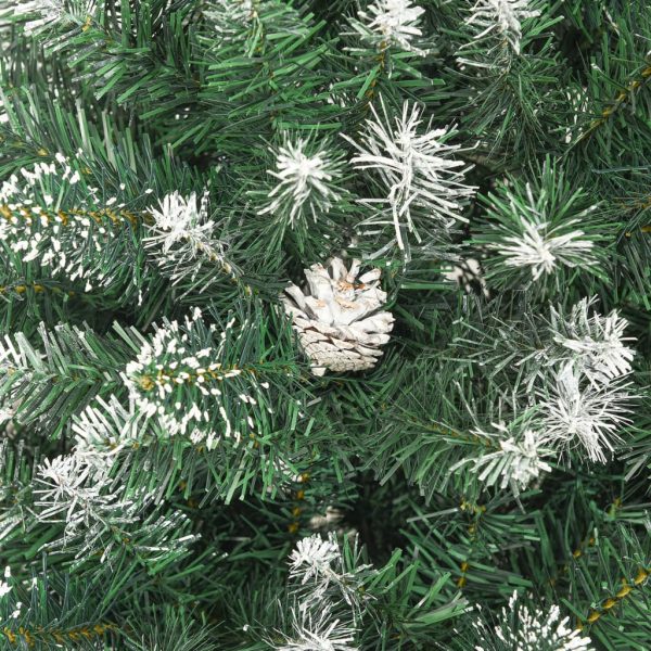 Árvore de Natal artificial com suporte 150 cm PVC - Image 6