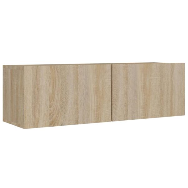 Conjunto móveis de TV 8 pcs madeira processada carvalho sonoma - Image 5