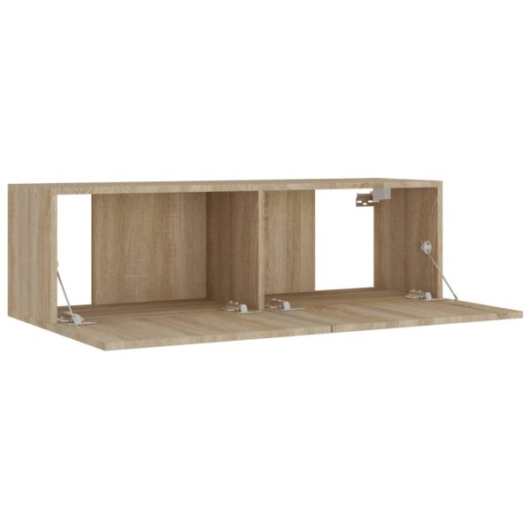 Conjunto móveis de TV 8 pcs madeira processada carvalho sonoma - Image 6