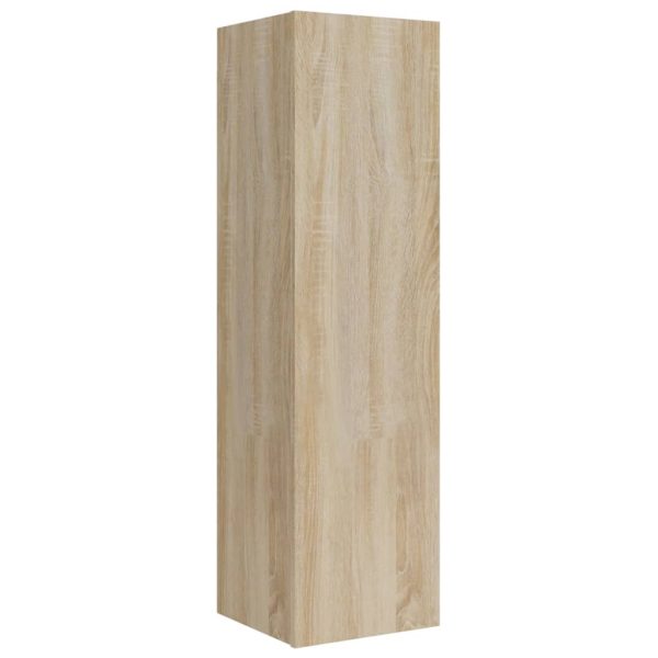 Conjunto móveis de TV 8 pcs madeira processada carvalho sonoma - Image 7