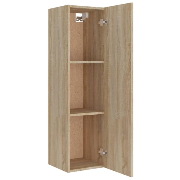 Conjunto móveis de TV 8 pcs madeira processada carvalho sonoma - Image 8
