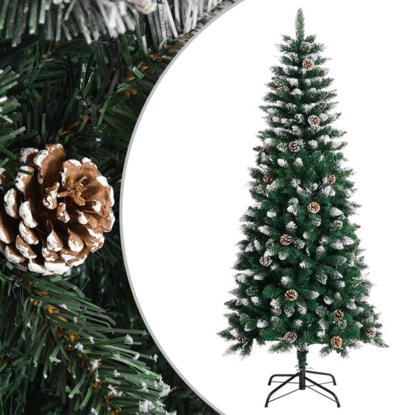 Árvore de Natal artificial com suporte 150 cm PVC verde