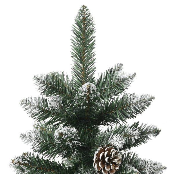 Árvore de Natal artificial com suporte 180 cm PVC verde - Image 5