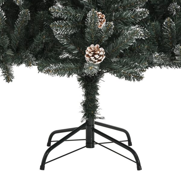 Árvore de Natal artificial com suporte 180 cm PVC verde - Image 7
