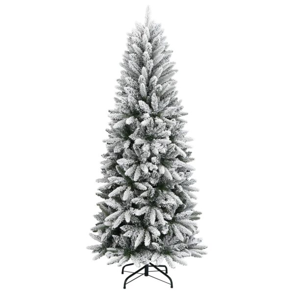 Árvore de Natal artificial com neve PVC & PE 120 cm - Image 2