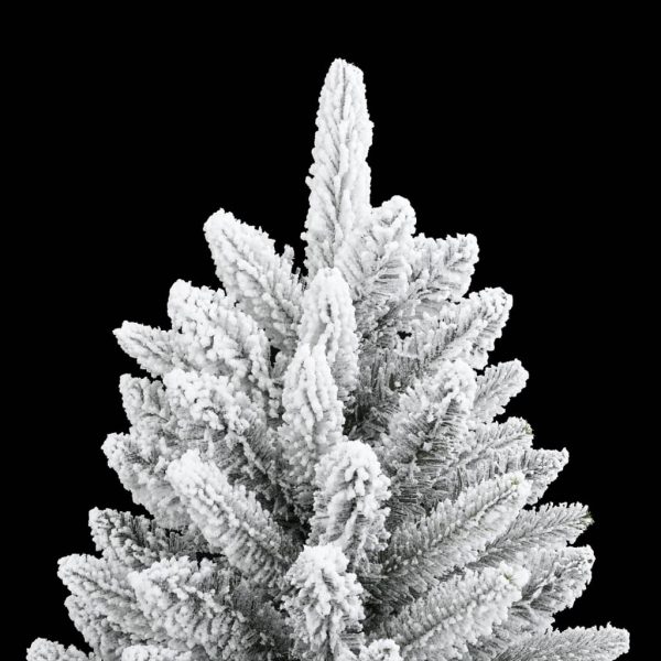 Árvore de Natal artificial com neve PVC & PE 150 cm - Image 5