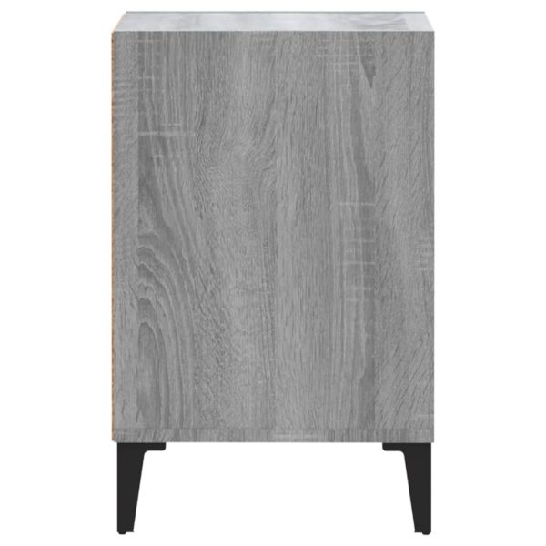 Móvel de TV 100x35x55 cm derivados de madeira cinzento sonoma - Image 7