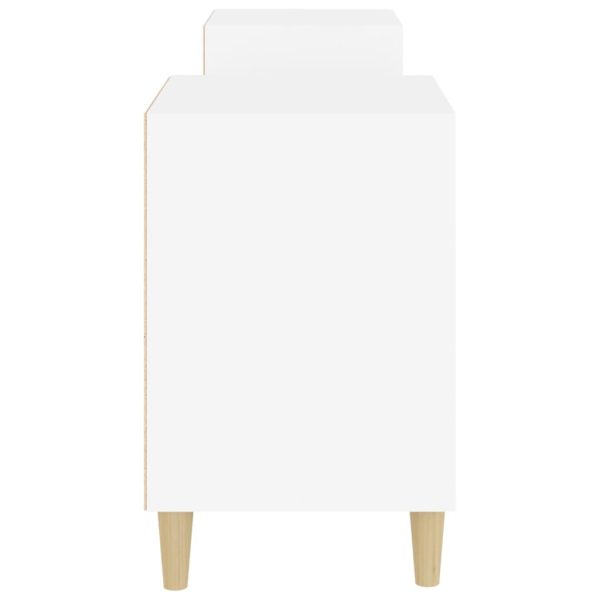 Móvel p/ TV 160x35x55 cm derivados de madeira branco - Image 8