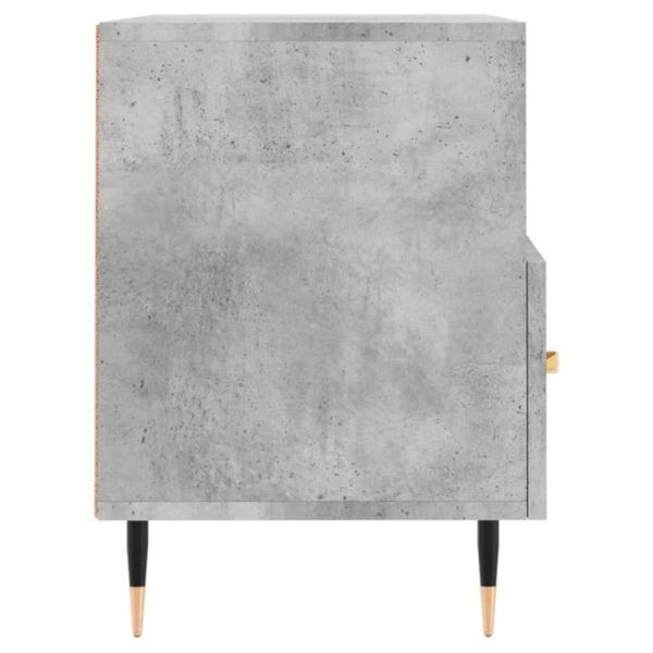 Móvel p/ TV 80x36x50 cm madeira processada cinzento cimento - Image 7