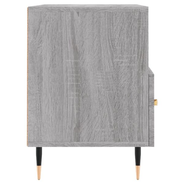 Móvel de TV 80x36x50 cm derivados de madeira cinzento sonoma - Image 7