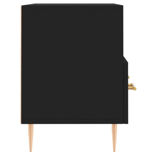 Móvel p/ TV 80x36x50 cm derivados de madeira preto - Image 7