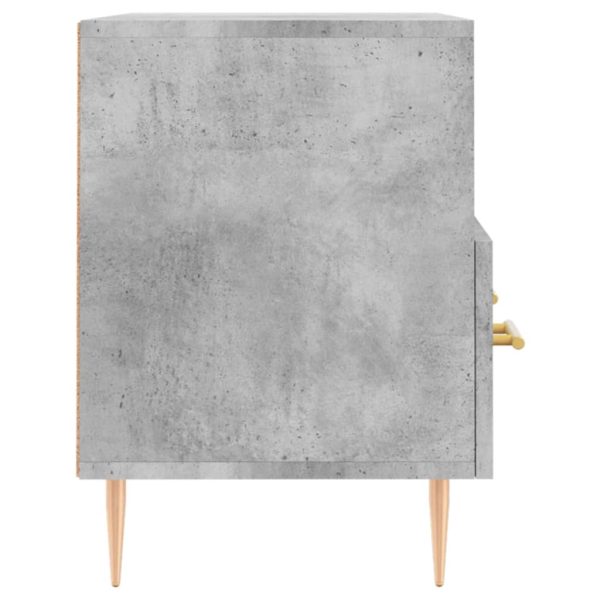 Móvel p/ TV 80x36x50 cm madeira processada cinzento cimento - Image 7