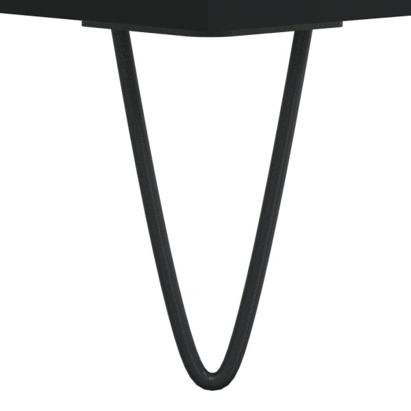 Móvel p/ TV 80x36x50 cm derivados de madeira preto - Image 10