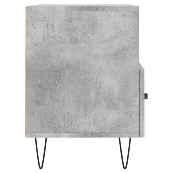 Móvel p/ TV 80x36x50 cm madeira processada cinzento cimento - Image 7