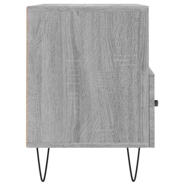 Móvel de TV 80x36x50 cm derivados de madeira cinzento sonoma - Image 7
