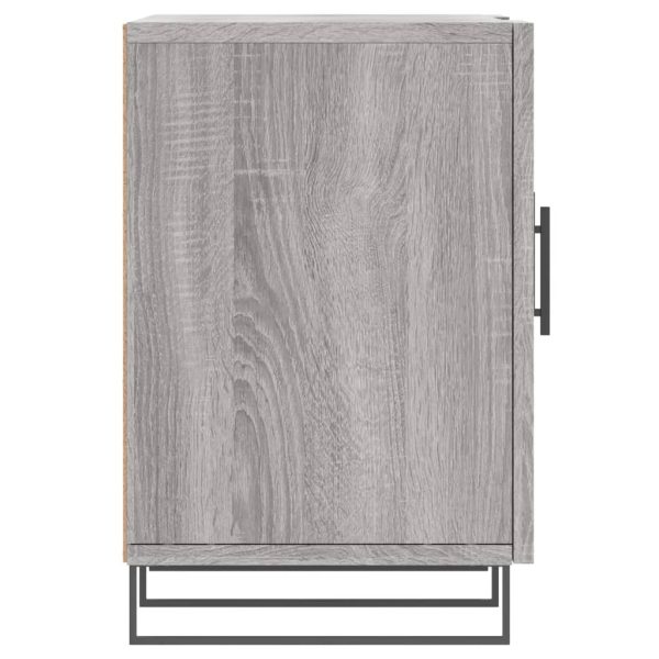 Móvel de TV 150x30x50 cm derivados de madeira cinzento sonoma - Image 7