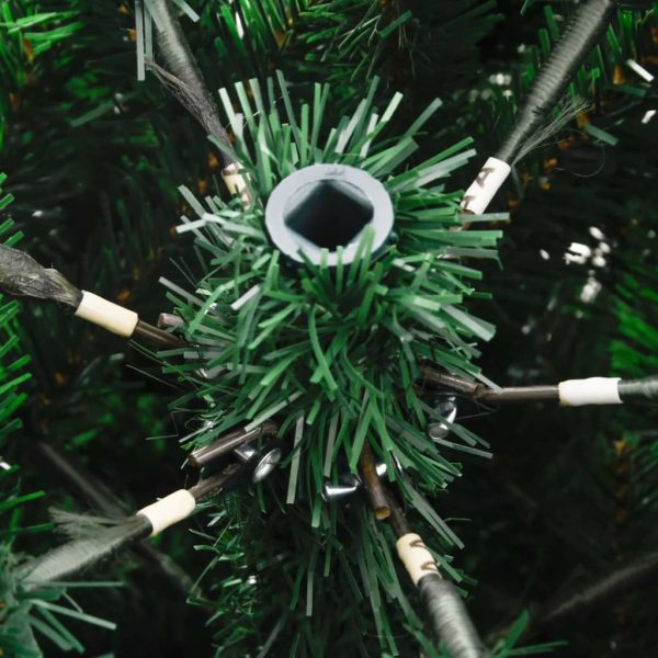 Árvore de Natal artificial articulada c/ bagas vermelhas 120 cm - Image 7