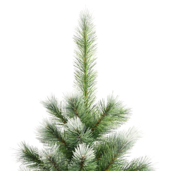 Árvore de Natal artificial articulada c/ flocos de neve 150 cm - Image 4