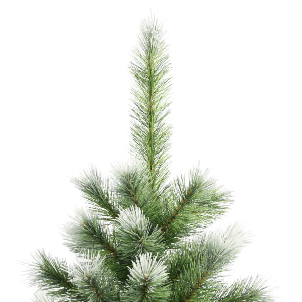 Árvore de Natal artificial articulada c/ flocos de neve 210 cm - Image 4
