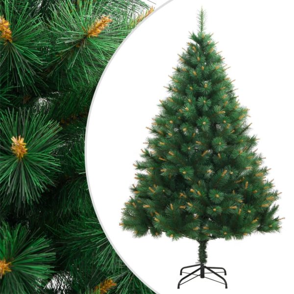 Árvore de Natal artificial articulada com suporte 120 cm