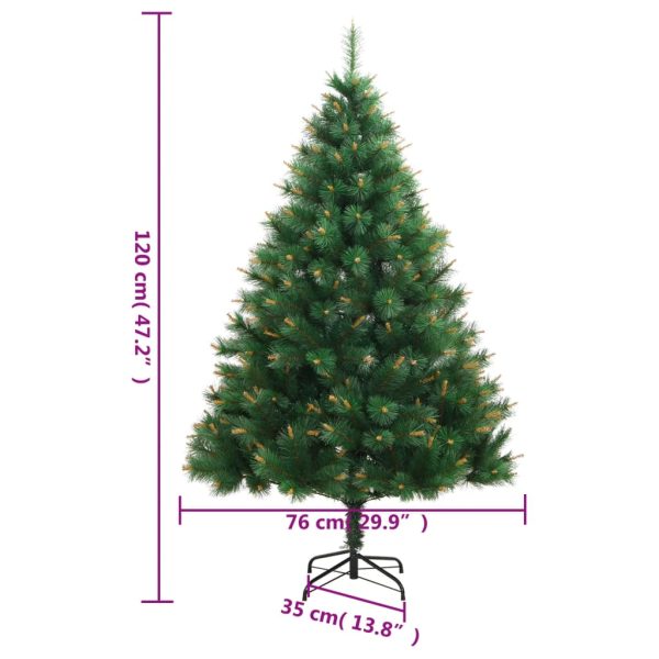Árvore de Natal artificial articulada com suporte 120 cm - Image 9