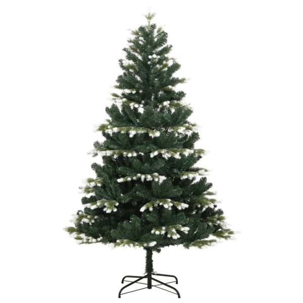 Árvore de Natal artificial articulada c/ flocos de neve 180 cm - Image 2