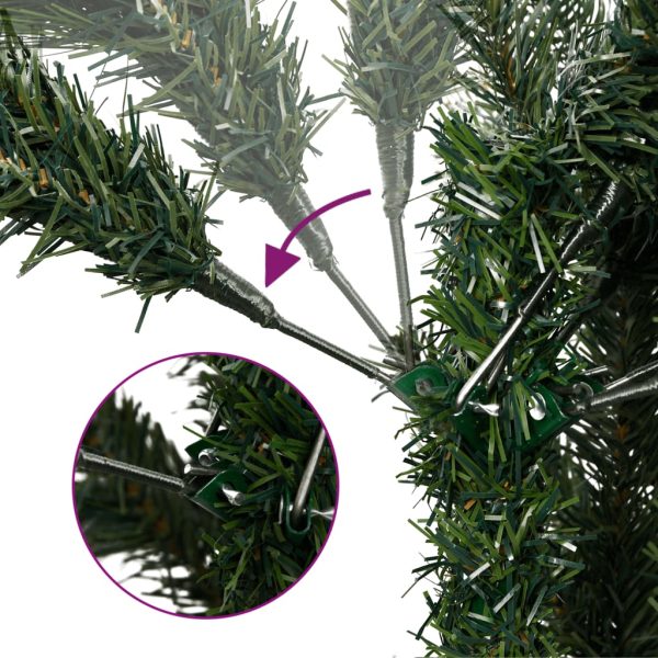 Árvore de Natal artificial articulada c/ flocos de neve 180 cm - Image 3