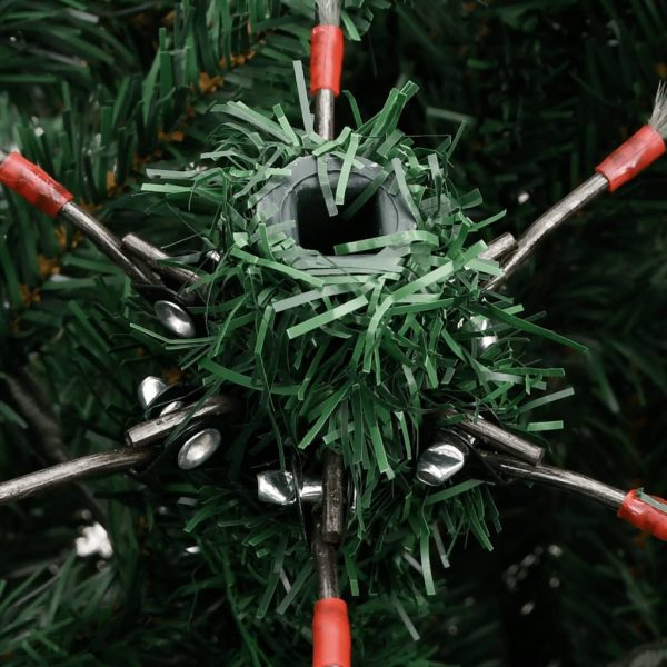 Árvore de Natal artificial articulada c/ flocos de neve 180 cm - Image 7
