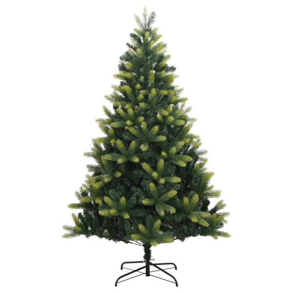 Árvore de Natal artificial articulada com suporte 210 cm - Image 2