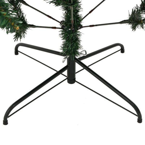 Árvore de Natal artificial articulada com suporte 210 cm - Image 6