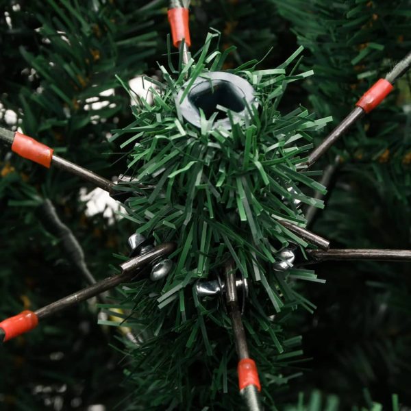 Árvore de Natal artificial articulada com suporte 210 cm - Image 7