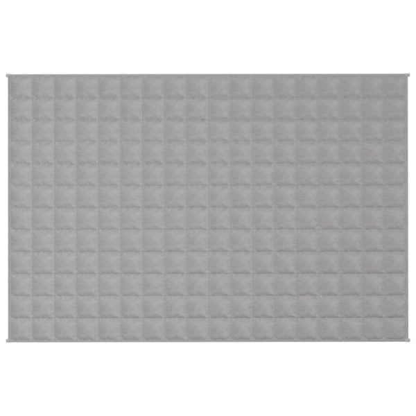 Manta pesada 5 kg 120x180 cm tecido cinza - Image 3