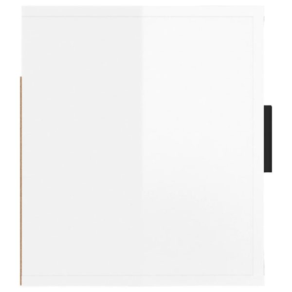 Móvel de TV para parede 57x34,5x40 cm branco brilhante - Image 7