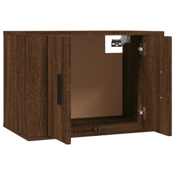 Móvel de TV para parede 57x34,5x40 cm carvalho castanho - Image 8