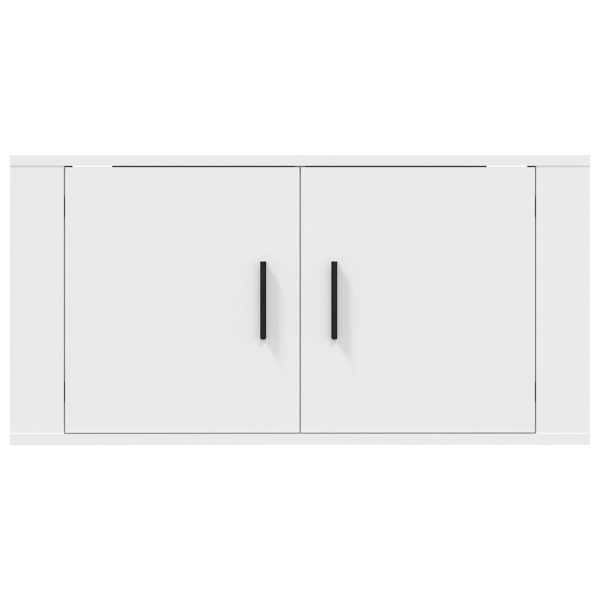 Móvel de TV de parede 80x34,5x40 cm branco - Image 6