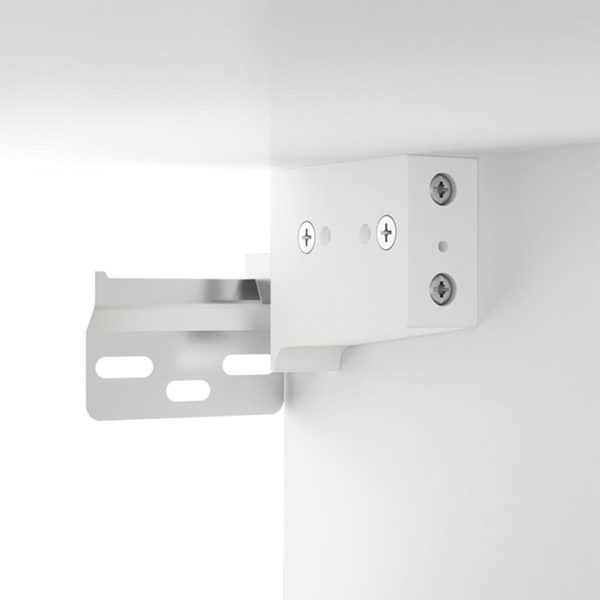 Móvel de TV de parede 80x34,5x40 cm branco - Image 9
