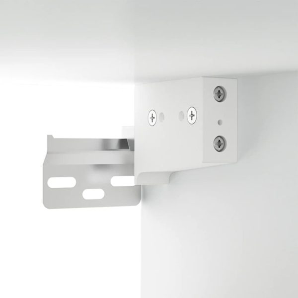 Móvel de TV de parede 100x34,5x40 cm branco - Image 9