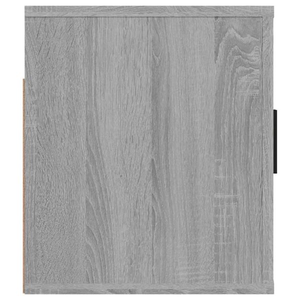 Móvel de TV de parede 100x34,5x40 cm cinzento sonoma - Image 7