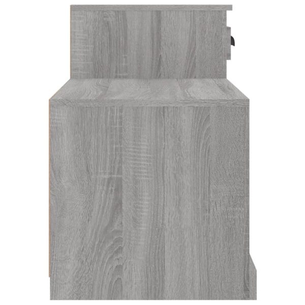 Sapateira 100x42x60 cm derivados de madeira cinzento sonoma - Image 7