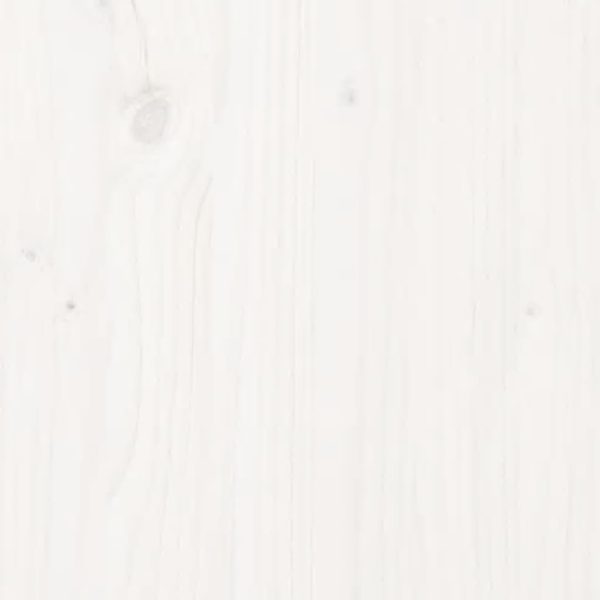 Tampo de mesa oval 70x35x2,5 cm pinho maciço branco - Image 6