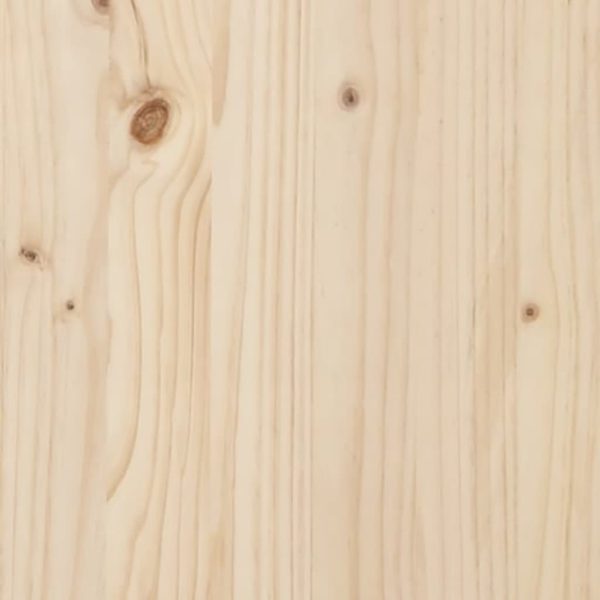 Tampo de mesa oval 90x45x2,5 cm madeira de pinho maciça - Image 6