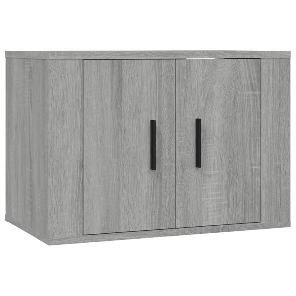 Móveis de TV de parede 2 pcs 57x34,5x40 cm cinzento sonoma - Image 4