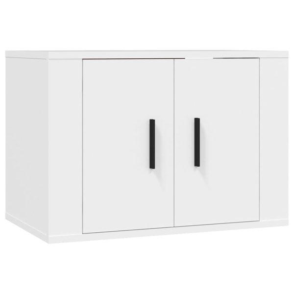 Móveis de TV de parede 3 pcs 57x34,5x40 cm branco - Image 4