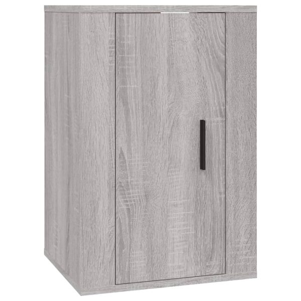 Conjunto móveis de TV 3 pcs madeira processada sonoma cinza - Image 5